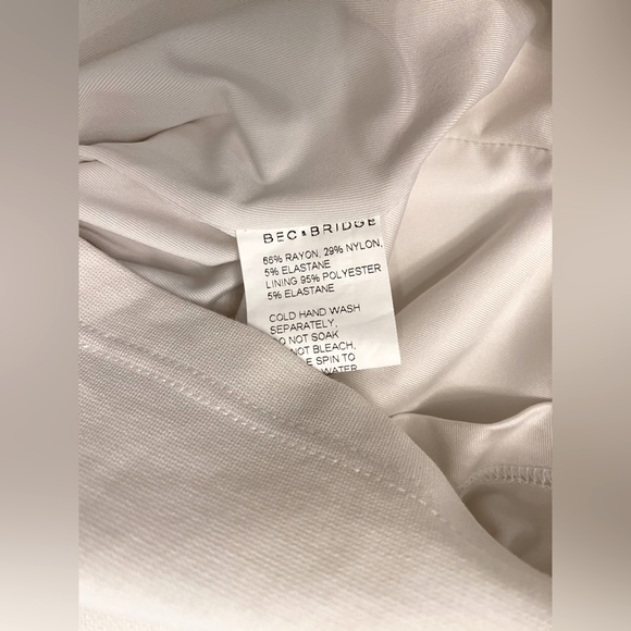 Bec + Bridge white midi strappy dress 👗 - Picture 5 of 8